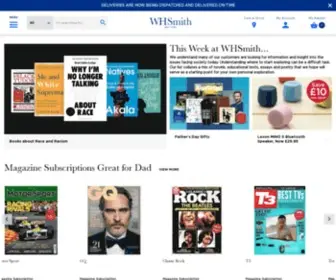 WHsmith.com(Books, stationery, gifts and much more) Screenshot
