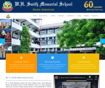 WHsmithschool.com(Smith Memorial School Varanasi) Screenshot