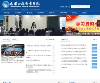 WHTCC.edu.cn(武汉交通职业学院（Wuhan Technical College of Communications）) Screenshot