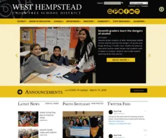 Whufsd.com(West Hempstead Union Free School District) Screenshot