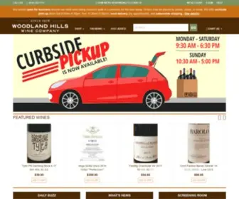 WHWC.com(Woodland Hills Wine Co) Screenshot