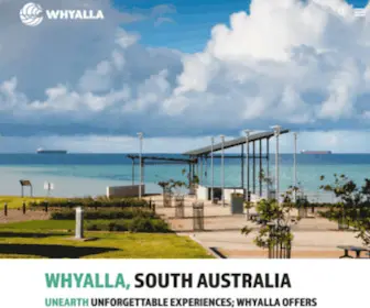 Whyalla.com(Whyalla South Australia for extraordinary Natural Wonders) Screenshot