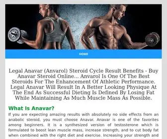 Whyanavar.com(Legal Anavar (Anvarol) Steroid Cycle Result) Screenshot