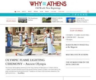 Whyathens.com(Athens City Guide) Screenshot