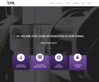 WHYCFM.com(The Core Integration Experts) Screenshot