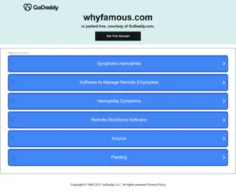 WHyfamous.com(WHyfamous) Screenshot