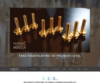WHyharrelson.com(Harrelson Trumpets) Screenshot