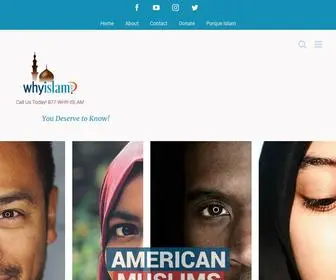 Whyislam.org(You Deserve to Know) Screenshot
