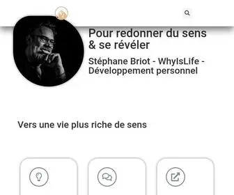 Whyislife.fr(Redonner du sens) Screenshot