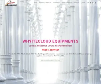 Whyitecloud.com(Oil and Gas) Screenshot