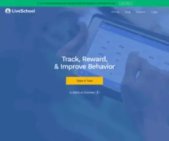 WHyliveschool.com(Track, Reward, and Improve Behavior) Screenshot