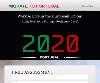 WHymigratetoportugal.com(Why Migrate to Portugal) Screenshot