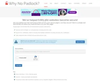 WHynopadlock.com(Find the culprit) Screenshot