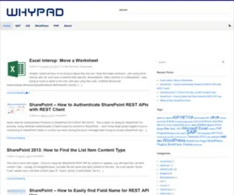 WHypad.com(WHypad) Screenshot