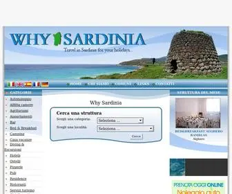 WHysardinia.com(Why Sardinia) Screenshot