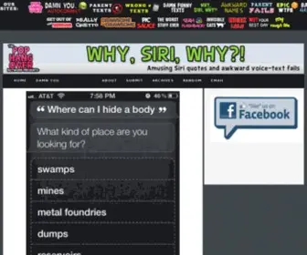 WHysiriwhy.com(WHysiriwhy) Screenshot