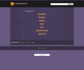 WHysogreat.com(WHysogreat) Screenshot