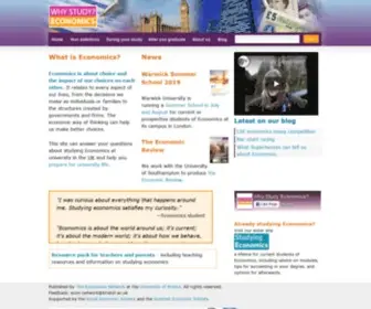 WHYstudyeconomics.ac.uk(WHYstudyeconomics) Screenshot