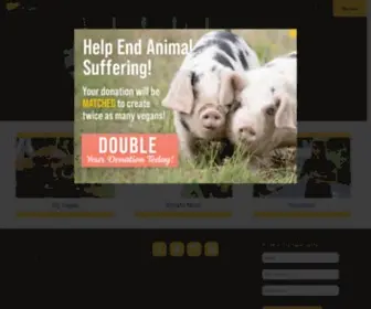 WHyvegan.com(Vegan Outreach) Screenshot