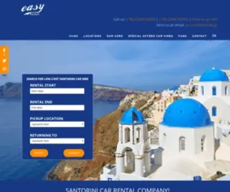 WHyvisitsantorini.com(Santorini Easy Car Rental) Screenshot