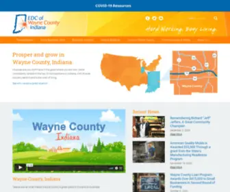 WHywaynecounty.com(Economic Development Corporation of Wayne County) Screenshot