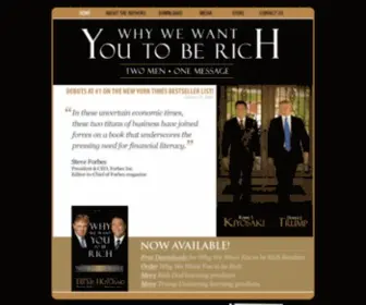 WHywewantyoutoberich.com(Why We Want You to be Rich) Screenshot