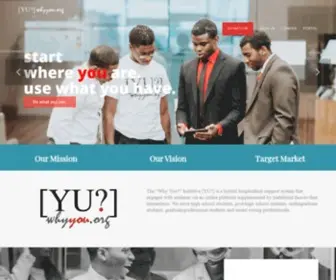 WHyyou.org(" INITIATIVE) Screenshot