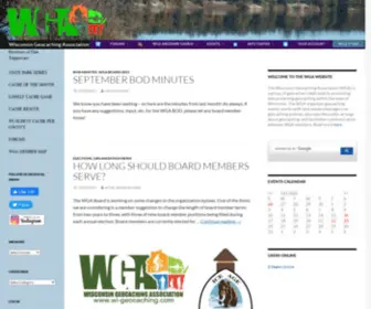 WI-Geocaching.com(Wisconsin Geocaching Association) Screenshot