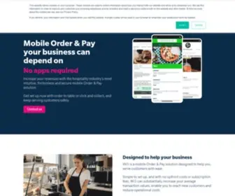 WI5.io(Mobile Order & Pay without the app) Screenshot