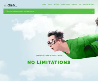 WI5Wireless.co.za(5 Wireless Internet Services) Screenshot