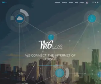 WI6Labs.com(Nous connectons l’internet des objets) Screenshot