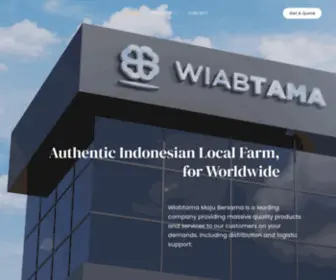 Wiabtama.com(Authentic Indonesian Local Farm) Screenshot