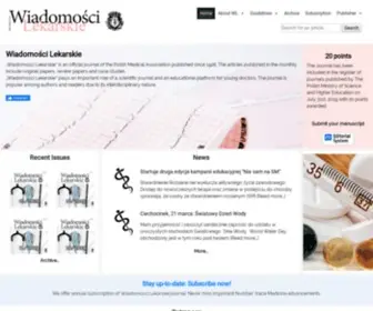 Wiadlek.pl(„Wiadomości Lekarskie”) Screenshot