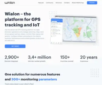 Wialon.com(All-In-One Platform for GPS Tracking) Screenshot