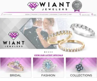 Wiantjewelers.com(Wiant Jewelers) Screenshot