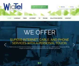 Wiatel.com(Western Iowa Telecom) Screenshot