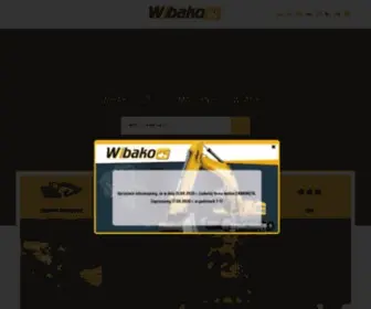 Wibako.pl(Części do maszyn budowlanych) Screenshot