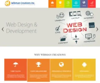 Wibman.com(Wibman Creations) Screenshot