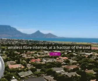 Wibre.co.za(Get Wireless Fibre Internet in Cape Town) Screenshot