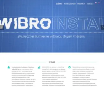 Wibroinstal.pl(Produkujemy oraz projektujemy wibroizolatory) Screenshot