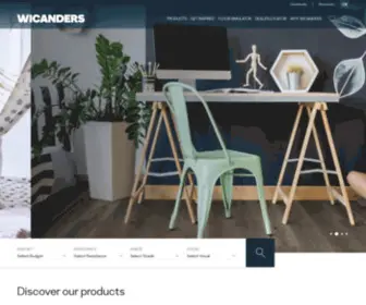 Wicanders.ca(Cork Flooring) Screenshot