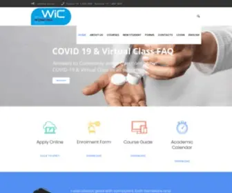 Wic.edu.au(Wic) Screenshot