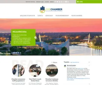 Wichitachamber.org(The Wichita Regional Chamber of Commerce) Screenshot