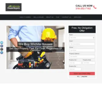 Wichitahousebuyers.com(Wichita House Buyers) Screenshot