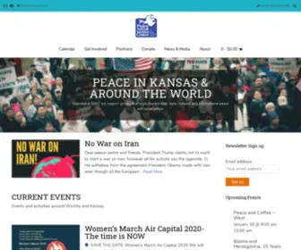 Wichitapeace.org(Peace and social justice action groups) Screenshot