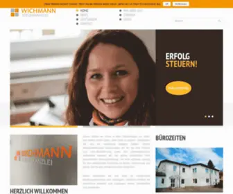 Wichmann-Steuerkanzlei.de(Wichmann Steuerkanzlei) Screenshot