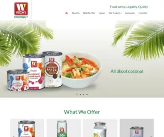 Wichy.com(Wichy Plantation Company (Pvt) Ltd) Screenshot