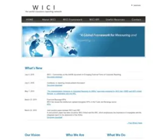 Wici-Global.com(The world's business reporting network) Screenshot
