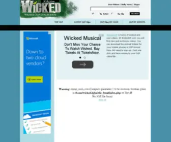 Wicked3GP.com(Wicked 3GP Videos) Screenshot