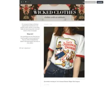 Wickedcloth.es(Wicked Clothes) Screenshot